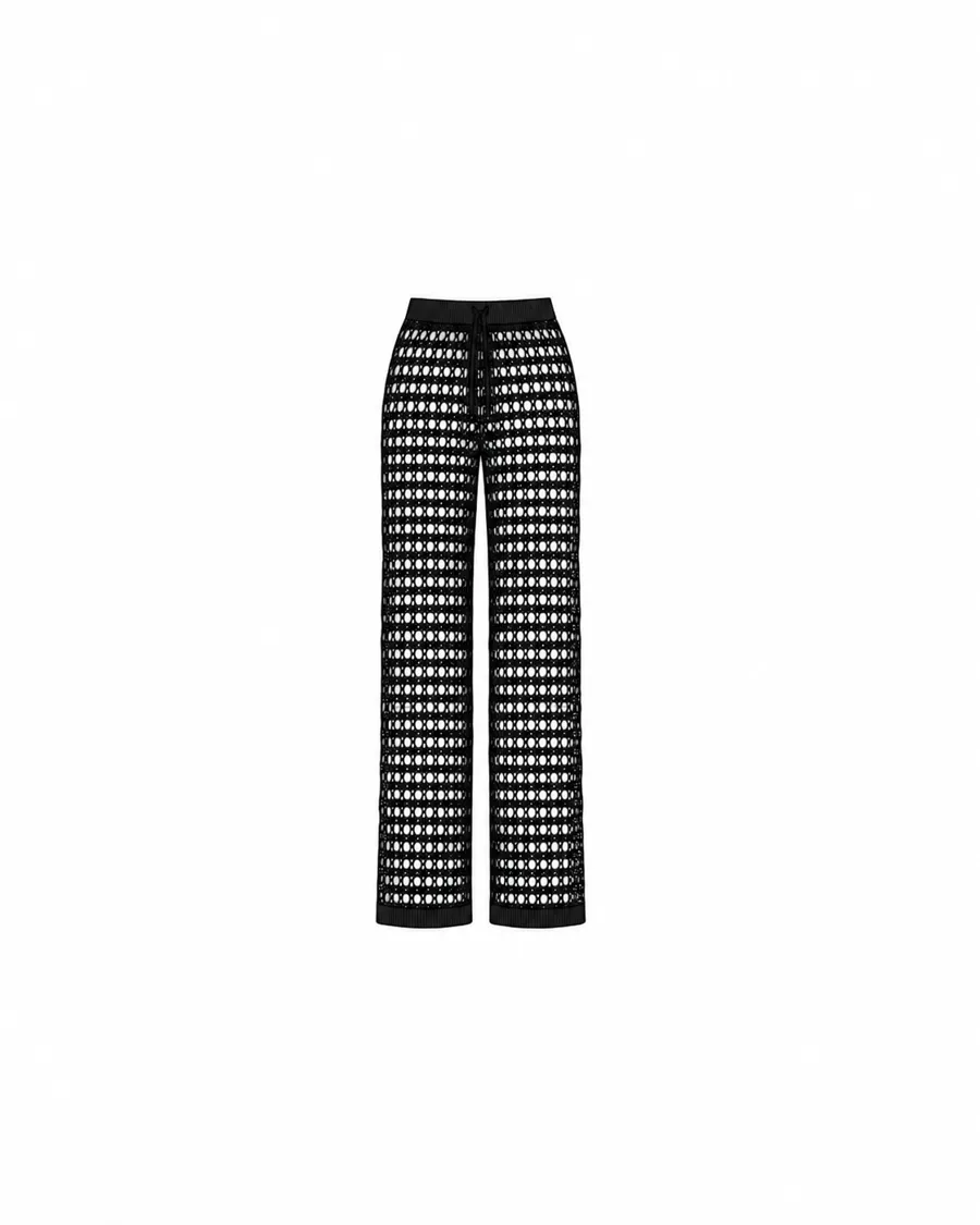 Fleur Pants in Black Orchid